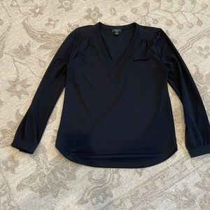 Ann Taylor button sleeve blouse